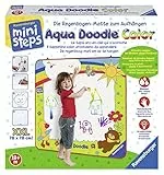 Ravensburger ministeps Aqua Doodle XXL Color - 04493 / Malmatte zum Aufhängen für kreativen Malspaß ab 18 Monate - ohne Flecken auf Wänden