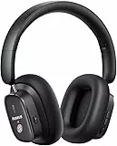 Baseus H1i Aktive Noise Cancelling Kopfhoerer mit 100 Std. Akku, LHDC Hi-Res Sound, Reduziert Geräusche um Bis zu 95%, Raumsound, ENC-Mikrofone, 0,038s niedriger Latenz