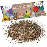 Insekten Insel: 100g insektenfreundliche Blumenwiese Samen - Wildblumensamen Mischung mehrjährig und einjährig - Bienenwiese Blumenmischung - Bienenweide Saatgut mit Wiesenblumen Samen von OwnGrown
