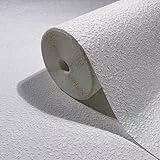 marburg Struktur-Vlies Tapete Raufaser-Optik 20m Rolle Leicht Klebbar & Restlos Wieder Abziehbar Überstreichbar Made in Germany