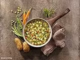 ration1 Kartoffel-Eintopf 1x 400g, lange haltbare Fertiggerichte, vegan glutenfrei & laktosefrei, Notfallnahrung 10 Jahre haltbar, Langzeit Lebensmittel, Outdoor Nahrung, Festival, Camping Essen
