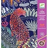 Djeco DJ09728 Djeco Kratzbilder Üppige Natur, 7y+, Multicolour