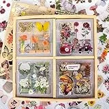 510 Stück/100 Blatt Scrapbooking Sticker，Scrapbook Zubehör丨Scrapbook Stickers Set Sticker Bullet Journal für Scrapbook,Bullet Journal Zubehör,Journaling Zubehör usw