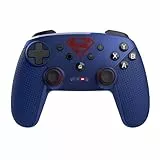 GXTrust Trust Gaming 542SM Muta Superman Lizenziert Controller Kabellos Bluetooth / 2.4GHz / USB für PC & Nintendo Switch, Aufladbare Batterie, Wireless Gamepad Computer Switch OLED/Lite iOS Android