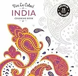 Vive Le Color! India (Coloring Book): Color In; De-stress (72 Tear-out Pages)