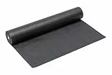 Meister Unkrautvlies 50 x 1 m – 50 g/m² – Schwarze Unkrautfolie gegen Unkraut und Frost – Atmungsaktiv, speichert Wärme und Feuchtigkeit