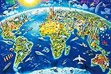 AveJoys 1000 Teile Erwachsene Welt-Wahrzeichen 70 x 50 cm Puzzles für Erwachsene Klassische Puzzles 1000 Teile Erwachsene Puzzles Schwer Pädagogisches Spielzeug Erwachsene Kinder 1000 Teile