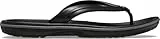 Crocs Unisex Erwachsene Crocband Flip Flip, Black/Slate Grey, 43/44 EU