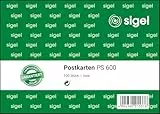 SIGEL PS600 Postkarten blanko weiß, A6, 100 Stück