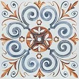 Vinylboden Selbstklebend, PVC Bodenbelag Selbstklebend für Bad Küche Wohnzimmer Wasserdicht Bodenfliesen Selbstklebend 30x30cm, Dicke 1mm 36 Stück