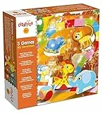 Lisciani - 46966 - Klassisches Puzzle - Ludattica - 3 Spiele in 1 - La Savane - 24 Teile