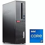 Lenovo ThinkCentre - Schneller PC mit Intel Core i7 6700 - Silent Computer für Büro & Home Office mit 4.00 GHZ - 32 GB - 1000 GB SSD - USB3.0 - WLAN - inkl Windows 11 Pro und Office 2010 | 7715