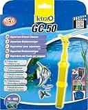 Tetra GC 50 Aquarien-Bodenreiniger mit Schlauch, Schnellstartventil und Fischschutzgitter, Mulmsauger mit Saugrohrkonstruktion, geeignet für Aquarien von 50 – 400 Liter