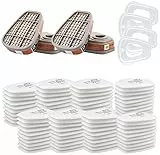 50 Stück 3M Baumwollfilter Filters, 5N11CN Einlegefilter, Filter für 6000, 6200, 7502, 6800, 7501, FF402 (2 6001)