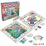 Monopoly Junior, das Klassische Brettspiel für Kinder ab 4 Jahren, 2-seitiger Spielplan - leicht verständlich und dennoch spannend, für die Familie