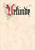 SIGEL DP548 Urkundenpapier, Blanko Urkunde Calligraphie 185 g, DIN A4, 12 Blatt, aus nachhaltigem Papier, für alle Drucker geeignet