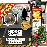 Hidden Games - Krimispiel-Adventskalender (Special Edition in 24 Episoden) - In den Fängen des Bösen - Deutsch - realistisches Krimispiel, spannendes Detektivspiel, Escape Room Spiel