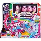Hatchimals Rainbowcation Camper, Wohnmobil-Spielset mit 6 CollEGGtibles-Figuren und Zubehör, Spielzeug für Mädchen ab 5 Jahren