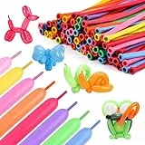 200 Stück Modellier Luftballons, Mehrfarbig Lange Luftballons zum Formen, Magische Latex Luftballons, 30cm Länge Modellier Luftballon, für DIY, Party Dekoration(Zufällige Farbe)