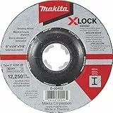 Makita E-00393 X-LOCK Schruppscheibe 125 x 6,0 mm, 1 Stück, für die Bearbeitung von Stahl, A36P-BF, EN12413, oSa zertifiziert, passend für alle 125 mm X-LOCK Winkelschleifer