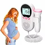 Tragbarer Doppler, 3 MHz, Farb-LCD-Bildschirm, Schwangerschaftszubehör, einfach zu bedienen zu Hause
