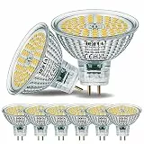 DEIFUA GU5.3 LED Leuchtmittel Neutralweiß 6.5W Ersetzt 60W MR16 Halogenlampen, 4000K 700Lumen 120° Abstrahlwinkel, 6er-Pack, nicht dimmbar, AC/DC 12V flimmerfrei Lampe