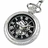 BOSHIYA Herren Taschenuhr Mechanische