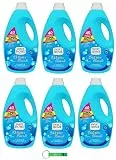 6x Sweet Home Detersivo Liquido Per Bucato Blue Marine - Flüssigwaschmittel Waschmittel 40 Wäschen - 2000ml + Beni Culinari Kostenloser Schlüsselanhänger