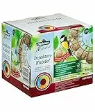 Dehner Natura Premium Meisenknödel ohne Netz, Insektenknödel, ganzjähriges Wildvogelfutter proteinreich / energiereich, 100 Stück je 90 g (9 kg), Karton aus FSC-zertifizierter Produktion