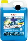 SONAX AntiFrost+KlarSicht Konzentrat (5 Liter) Scheibenreiniger-Konzentrat mit Frostschutz für die Scheibenwaschanlage | Art-Nr. 03325050