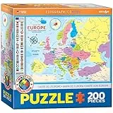 EuroGraphics 6200-5374 Map of Europe 200-Piece Puzzle, Verschieden