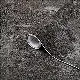 d-c-fix Möbel-Klebefolie Avellino Beton Beton-Optik 45 cm x 2 m - Möbelfolie selbstklebend Küchenfolie Folierung Küche Schrank-Folie Tisch Fensterbank Bad Stein-Optik modern dunkel-grau anthrazit