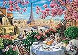 Schmidt Spiele 58876 Frühstück in Paris, 1000 Teile Puzzle