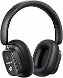Baseus Aktive Noise Cancelling Kopfhoerer mit 100 Std. Akku, LHDC Hi-Res Sound, Reduziert Geräusche um Bis zu 95%, Raumsound, ENC-Mikrofone, 0,038s niedriger Latenz, Bluetooth 5.3 Kopfhörer Over-Ear