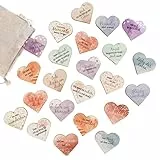Logbuch-Verlag Herz-Deko 4 cm Holz – Deko Wohnzimmer | Sommer Hochzeit Brautpaar für stilvolle Wohnräume Wohnaccessoire ganzjährig