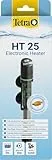 Tetra HT 25 Heizer für 10-25 L Aquarien - leistungsstarker Aquarienheizer zur Abdeckung unterschiedlicher Leistungsstufen mit Temperatureinstellknopf