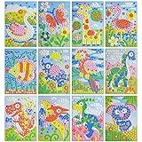 5D Diamand Painting Set Diamond Malerei Aufkleber Kit für Kinder Diamond Dots Kits Malen nach Zahlen Mosaik set Puzzles Aufkleber (Mosaiktyp3)