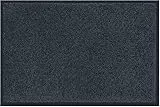 Carpet Diem Fußmatte, einfach sauber I Schmutzfangmatte Eingangsbereich - Fussmatte Innen & Außen, rutschfeste Türmatte, Schmutzfang Teppich für Haustür I Fußabtreter in Anthrazit 40x60 cm