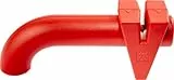 Zwilling TWINSHARP Messerschärfer, Keramikscheiben, einfache & sichere Handhabung, rot, Kaminrot