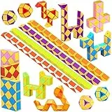 WEARXI Mitgebsel Kindergeburtstag, 20er 24 Blöcke Magische Schlange, Kleine Geschenke für Kinder, Mitbringsel Kindergeburtstag Gastgeschenke Give Aways Kindergeburtstag Gastgeschenk Kindergeburtstag