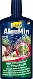 Tetra AlguMin - bekämpft schnell alle Arten von Algen im Aqarium und verhindert effektiv die Neubildung, 500 ml Flasche