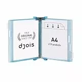 Djois Wandelement Candy Line blau Sichttafel - Tarifold 414171 - Polypropylen (PP) Wandpanel - Blau