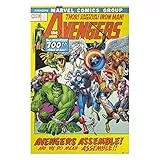 Paladone Marvel Comics 750-teiliges Puzzle | Offiziell lizenzierte Superhelden-Waren, PP8014MC, Mehrfarbig