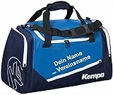 Kempa Sporttasche L Teamsport blau/Marine 68 x 30 x 37 cm 75 L + Aufdruck Name