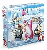 Pinkuins - Bühne frei für die Rockband im Schnee! Das Plättchen-Ablegespiel rund um die Show der rockigen Pinguine.