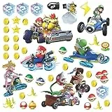 Room Mates 54387 Wandsticker 'Nintendo - Mario Kart 8', mehrfarbig