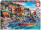 Educa - Puzzle 3000 Teile für Erwachsene | Como bei Sonnenuntergang | 3000 Teile Puzzle für Erwachsene und Kinder ab 14 Jahren |Italien (19052)