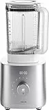 ZWILLING ENFINIGY Hochleistungsstandmixer Pro 1.8 Liter, Mixer mit Edelstahl-Winglet-Klinge & Gleichstrommotor, Silber