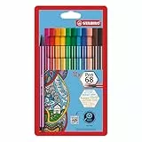 STABILO - Premium-Filzstift - Pen 68-12er Pack