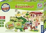 KOSMOS 682651 Wissenspuzzle was IST was Junior Entdecke den Bauernhof, für Kinder ab 5 Jahre, 54 Puzzle-Teile, Vorlesegeschichte, spannende Infos über Farm-Leben und Tiere, Wimmelbild Puzzle
